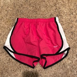 Pink Nike DRI-FIT youth medium shorts